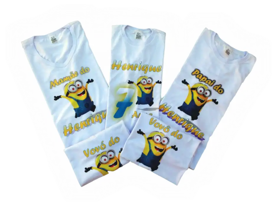 Camisetas Personalizadas para Aniversários